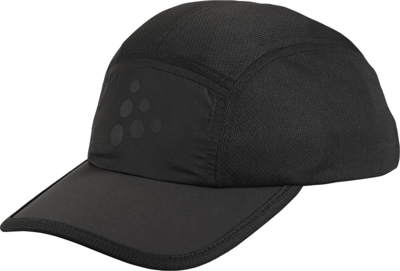 Běžecká kšiltovka CRAFT PRO Hypervent - černá Velikost: UNI
