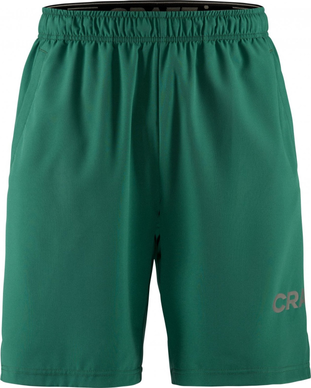 Pánské funkční šortky CRAFT CORE Essence - zelená Velikost: M