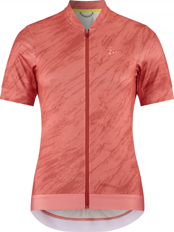 Dámský cyklodres CRAFT CORE Essence Regular - červená Velikost: 3XL