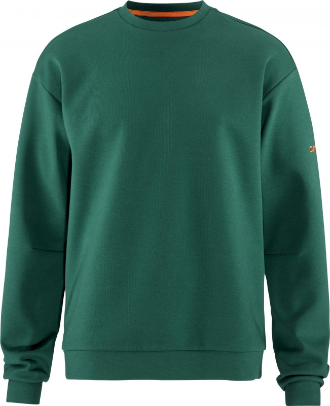 Pánská mikina CRAFT ADV Join RN Sweatshirt - zelená Velikost: S