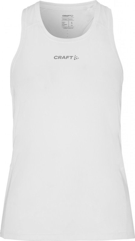 Dámské funkční tílko CRAFT ADV Essence 2 - bílá Velikost: XL