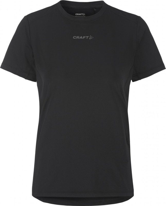Dámské funkční triko CRAFT ADV Essence SS 2 - černá Velikost: XXL