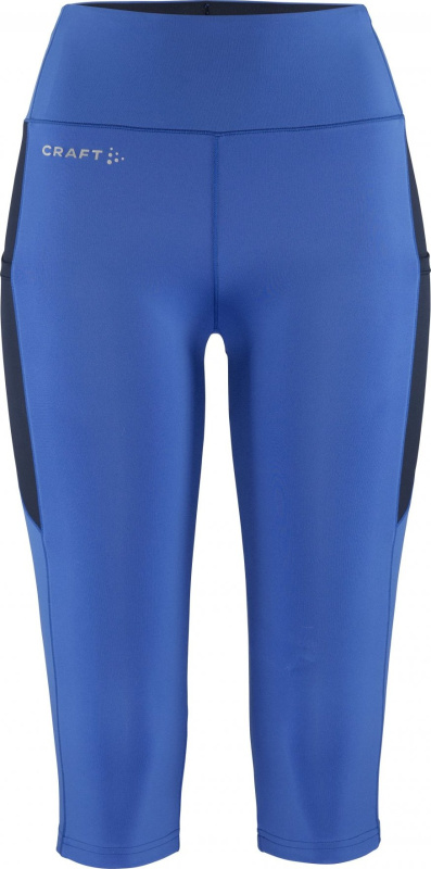 Dámské elastické 3/4 kalhoty CRAFT ADV Essence Capri 2 - modrá Velikost: XS
