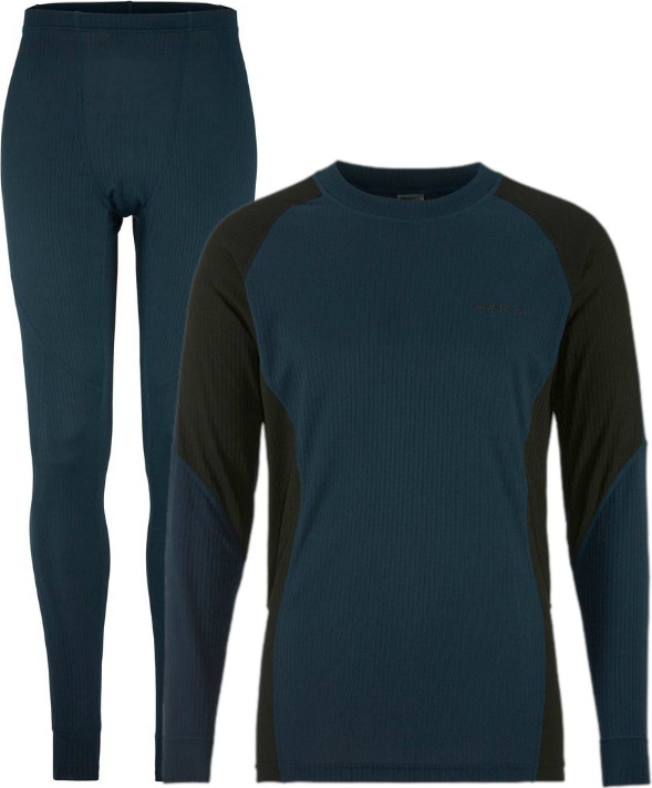 Pánský funkční set CRAFT CORE Dry Baselayer - modrá Velikost: M
