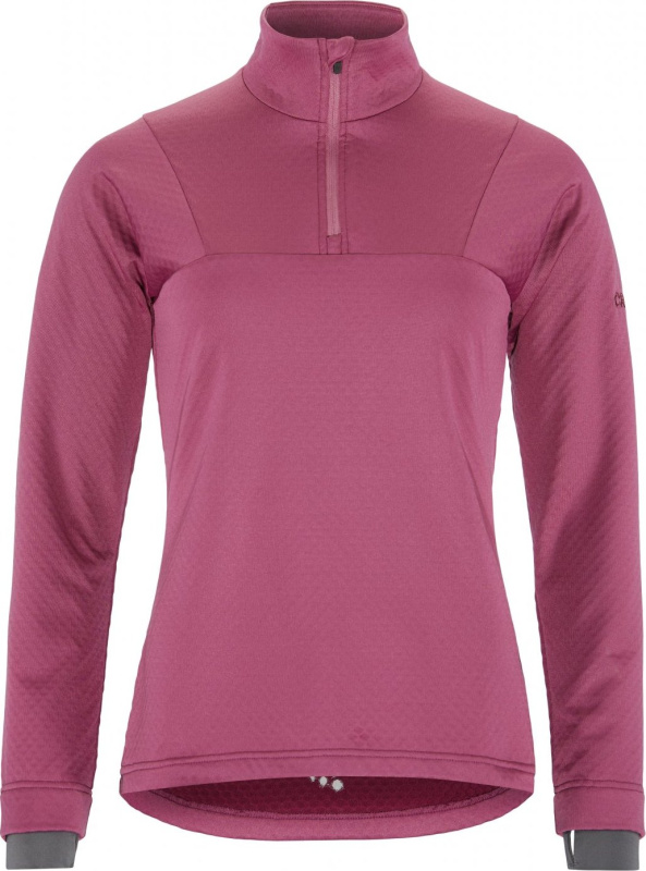 Dámský funkční polorolák CRAFT CORE Gain Thermal - růžová Velikost: M