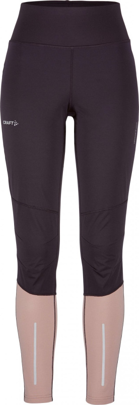 Dámské funkční kalhoty CRAFT ADV Essence Wind Tights - fialová Velikost: XL