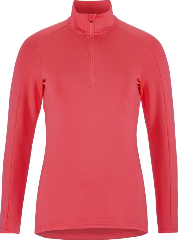 Dámský funkční polorolák CRAFT CORE Gain - červená Velikost: XS