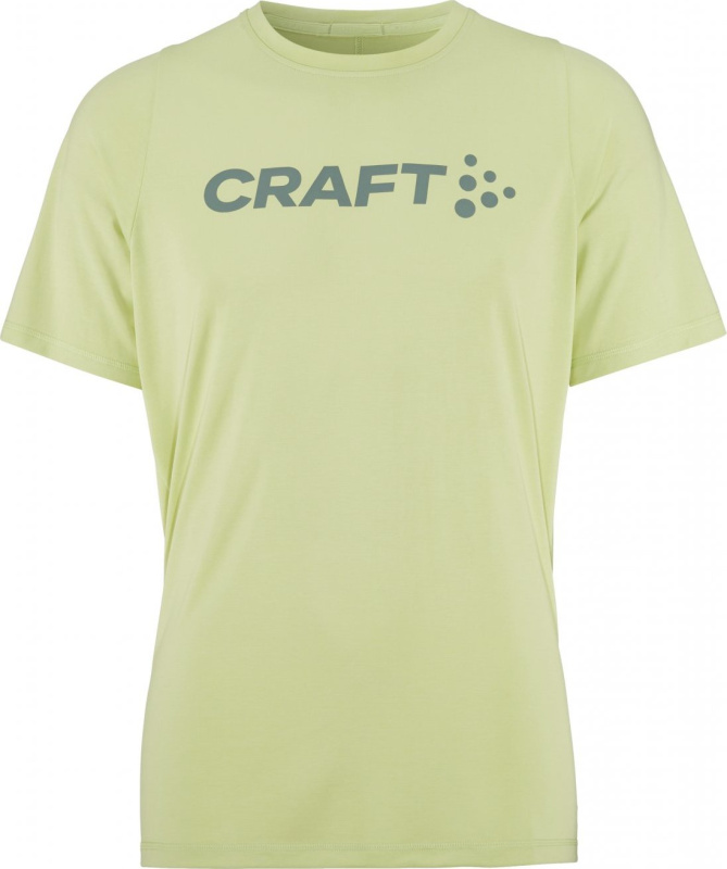 Pánské sportovní triko CRAFT CORE Essence Bi-blend - žlutá Velikost: XXL