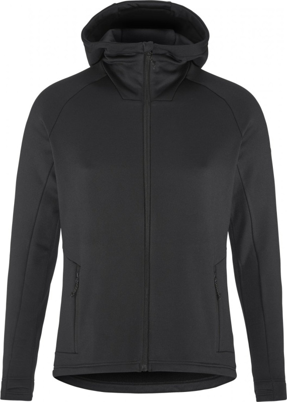 Pánská fleecová mikina CRAFT ADV Explore Power Fleece Hood - černá Velikost: 4XL