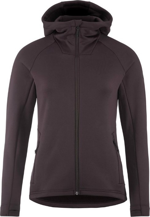 Dámská fleecová mikina CRAFT ADV Explore Power Fleece Hood - fialová Velikost: XL