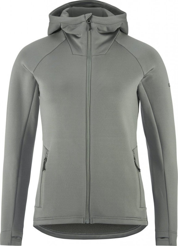 Dámská fleecová mikina CRAFT ADV Explore Power Fleece Hood - zelená Velikost: S