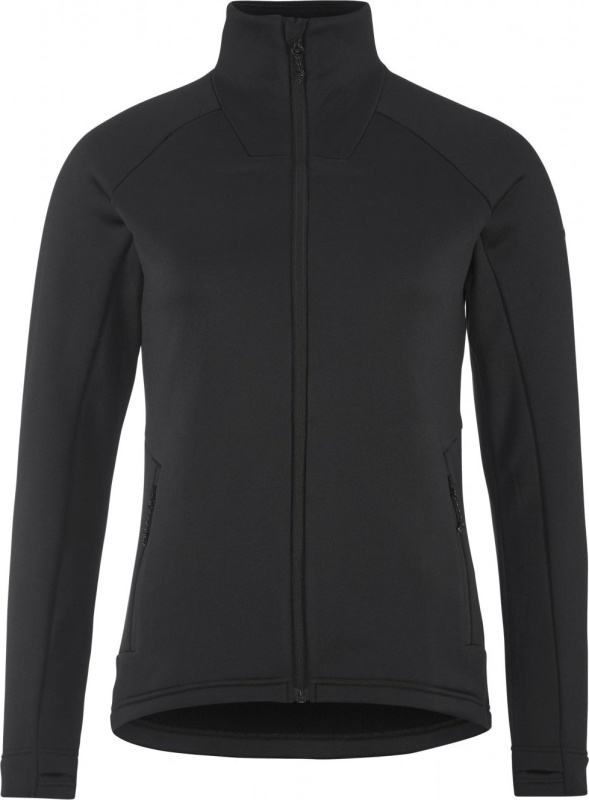 Dámská fleecová mikina CRAFT ADV Explore Power Fleece - černá Velikost: XS