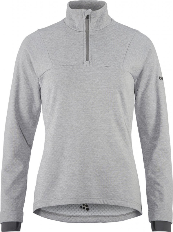 Dámský funkční polorolák CRAFT CORE Gain Thermal - šedá Velikost: XS