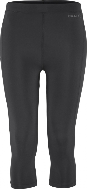 Pánské 3/4 funkční kalhoty CRAFT ADV Essence Knickers 2 - černá Velikost: XL