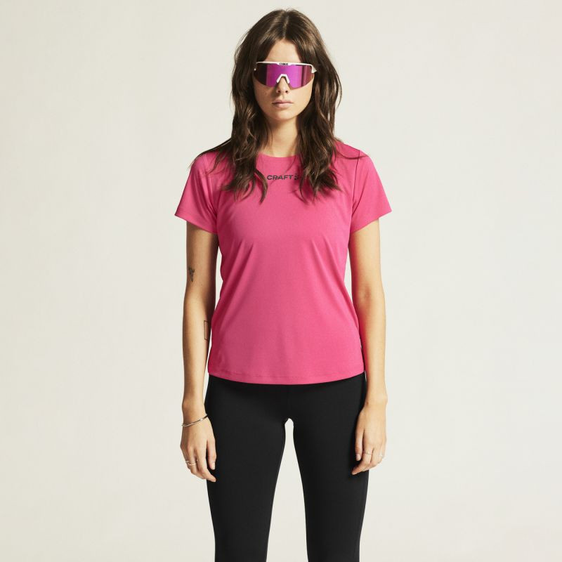 Dámské funkční triko CRAFT CORE Essence 2 - růžová Velikost: S