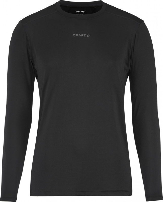 Pánské funkční triko CRAFT ADV Essence LS 2 - černá Velikost: 4XL