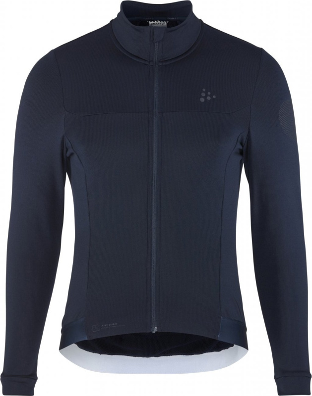 Pánský zateplený cyklodres CRAFT ADV Bike SubZ LS - modrá Velikost: S