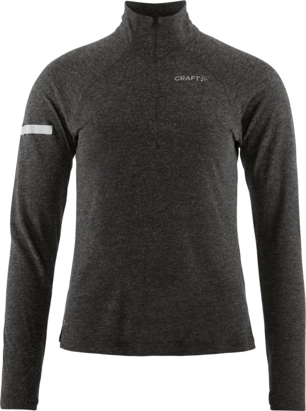 Dámské merino triko CRAFT ADV SubZ Wool LS 3 - černá Velikost: XS