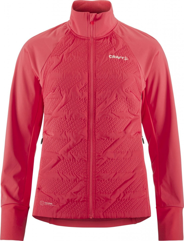 Dámská běžkařská bunda CRAFT ADV Nordic Training Speed 2 - červená Velikost: S