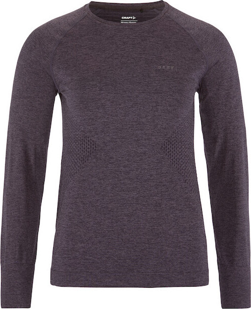 Dámské funkční triko CRAFT CORE Dry Active Comfort LS - fialová Velikost: S