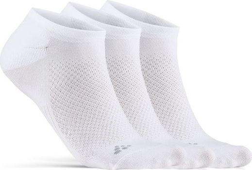 Funkční ponožky CRAFT CORE Dry Footies 5-pack - bílá Velikost: 37-39
