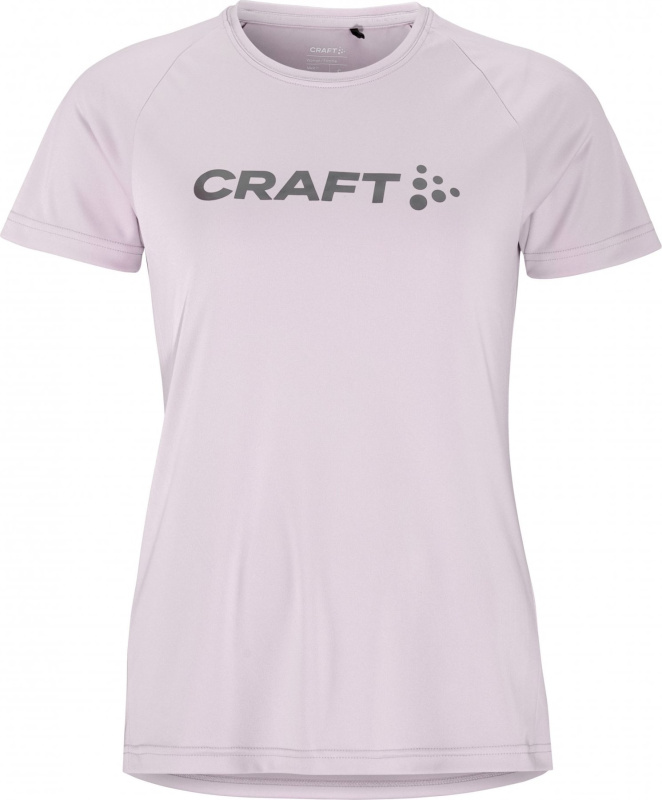 Dámské funkční triko CRAFT CORE Essence Logo - růžová Velikost: M