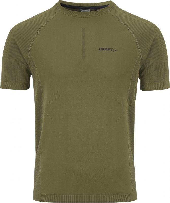 Pánské funkční triko CRAFT ADV Cool Intensity SS - zelená Velikost: XXL