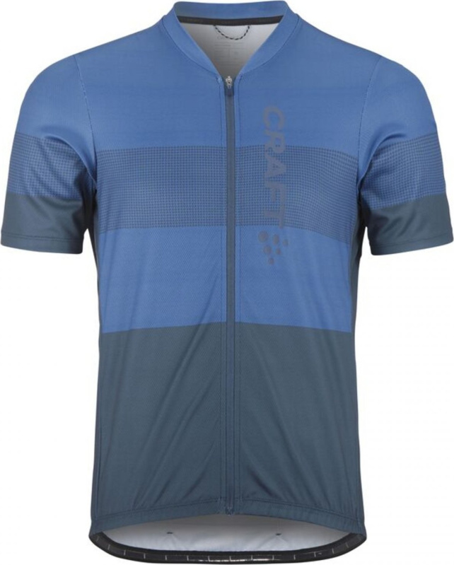 Pánský cyklistický dres CRAFT CORE Endur Logo - modrá Velikost: XL