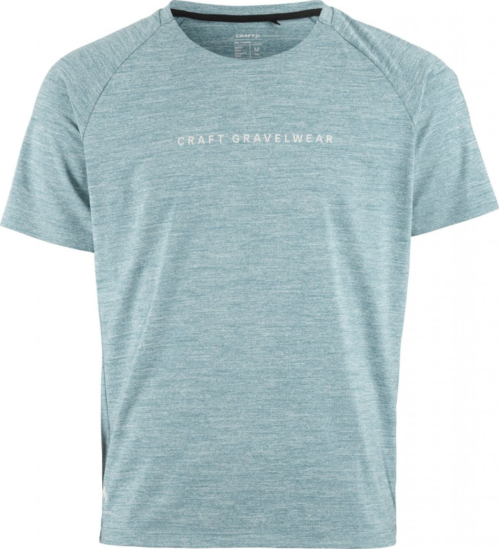 Pánský gravelový cyklodres CRAFT ADV Gravel - modrá Velikost: L