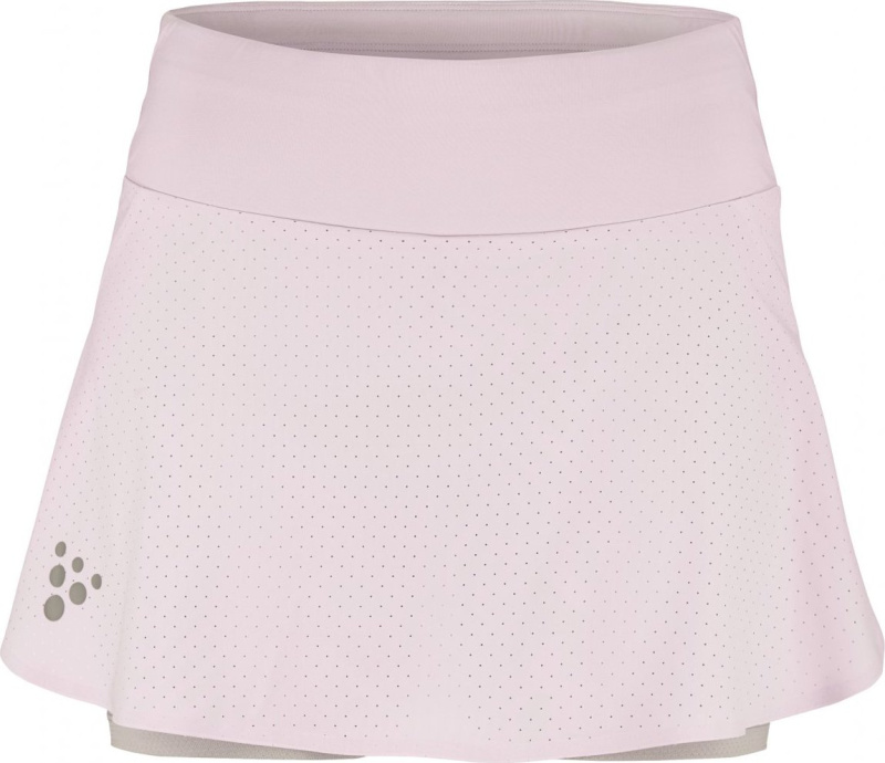 Dámská běžecká sukně CRAFT PRO Hypervent 2 - růžová Velikost: L