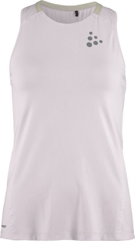 Dámský běžecký nátělník CRAFT PRO Hypervent 2 - růžová Velikost: XL