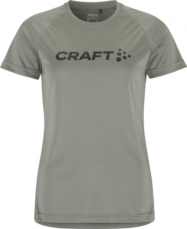 Dámské funkční triko CRAFT CORE Essence Logo - zelená Velikost: XL