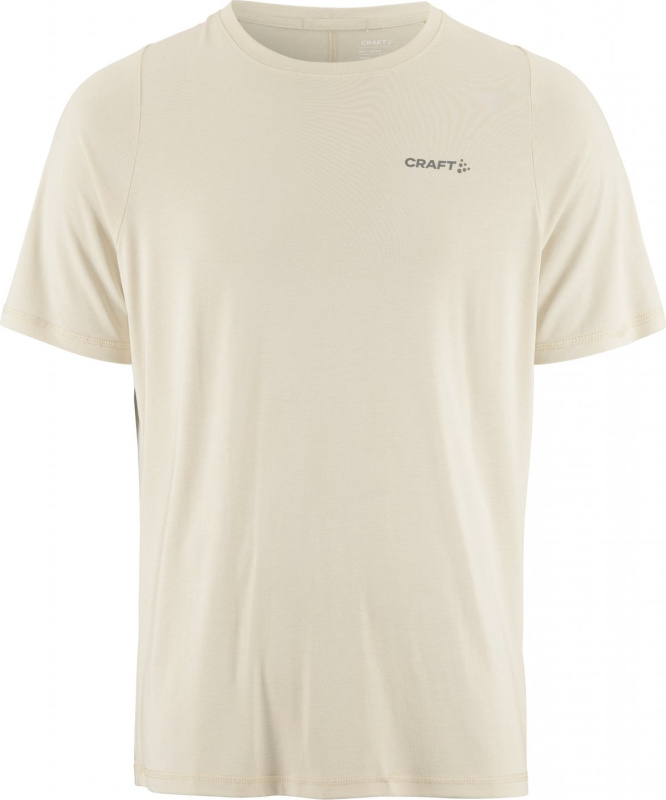 Pánské funkční triko CRAFT CORE Essence Bi-blend SS - hnědá Velikost: XL