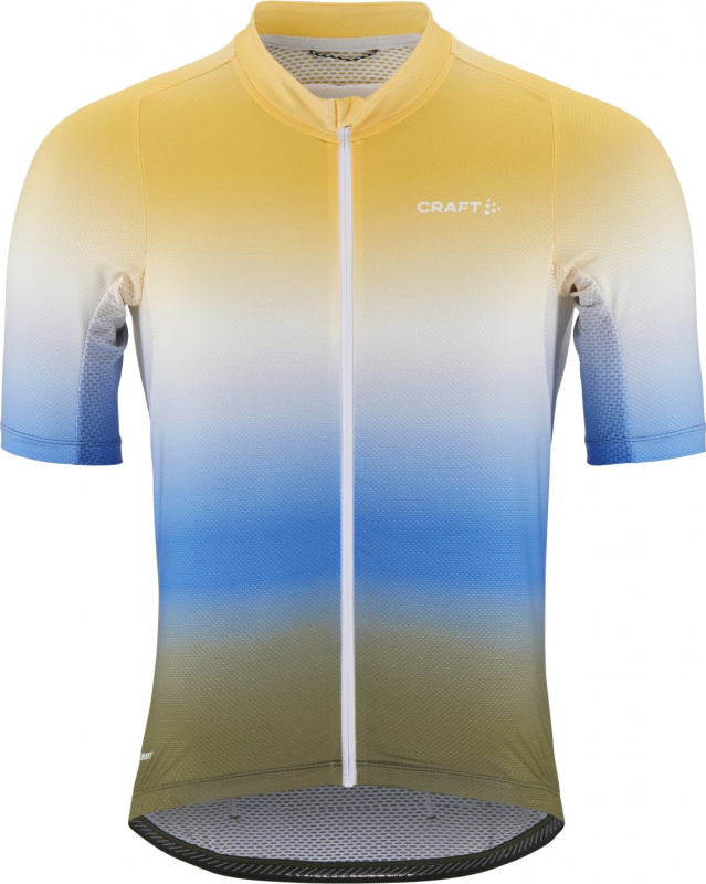Pánský cyklodres CRAFT ADV Endur Graphic - zelená Velikost: XL