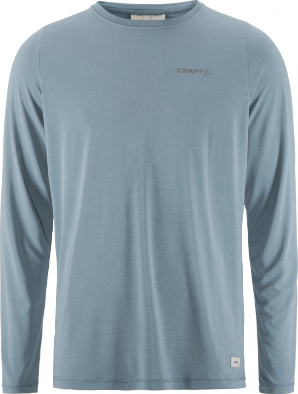 Pánské funkční triko CRAFT CORE Essence Bi-blend LS - modrá Velikost: XL
