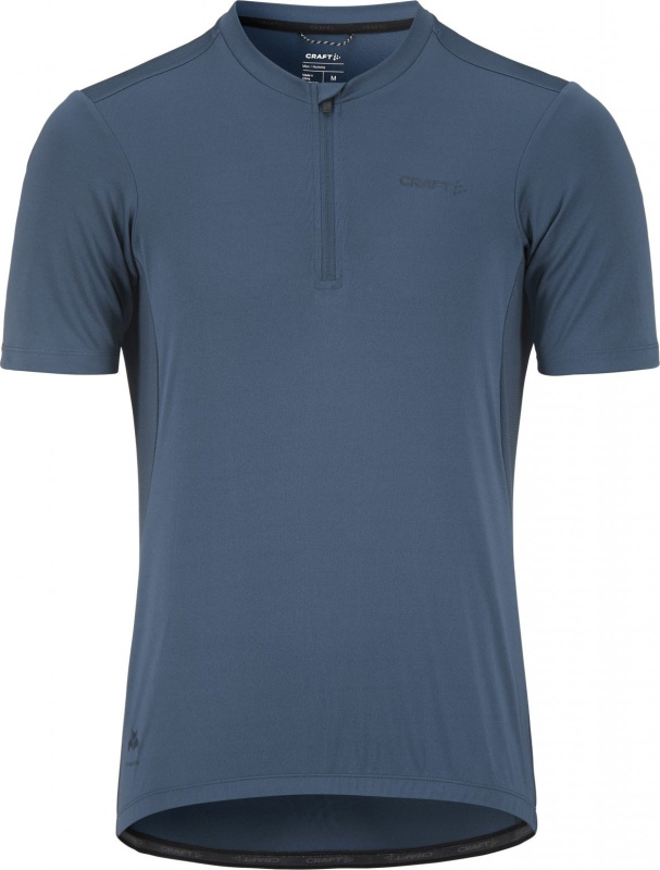 Pánský cyklodres CRAFT CORE Offroad SS - modrá Velikost: 4XL
