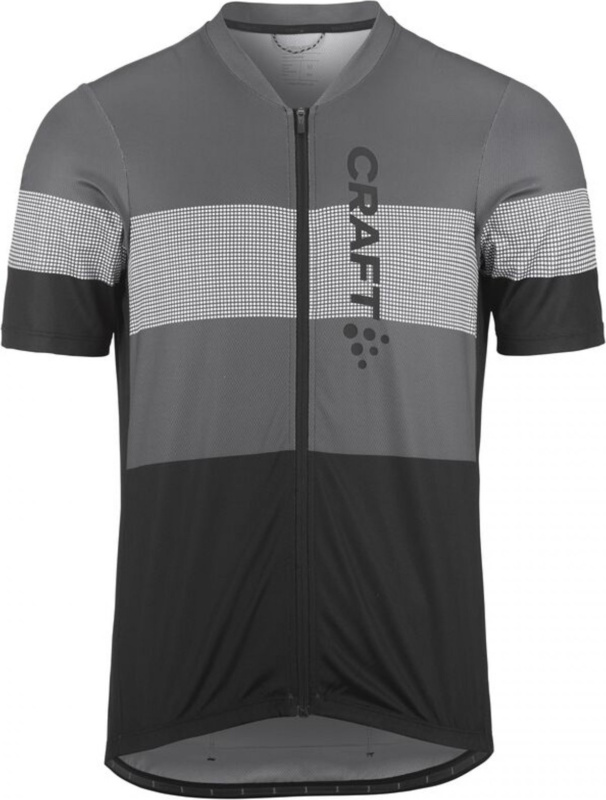 Pánský cyklistický dres CRAFT CORE Endur Logo - černá Velikost: M