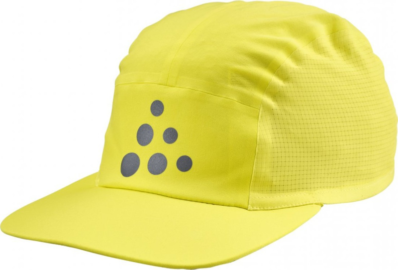 Lehká běžecká kšiltovka CRAFT PRO Run Soft - zelená Velikost: UNI