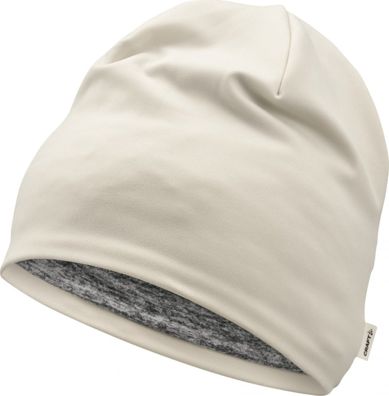 Funkční čepice CRAFT Essence Thermal Ponytail - béžová Velikost: UNI