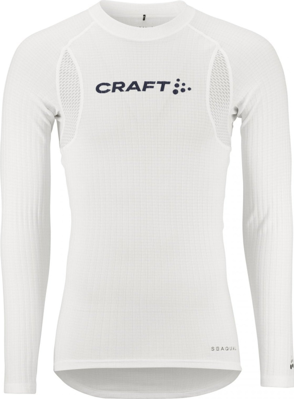 Pánské termo triko CRAFT Active Extreme X LS - bílá Velikost: M