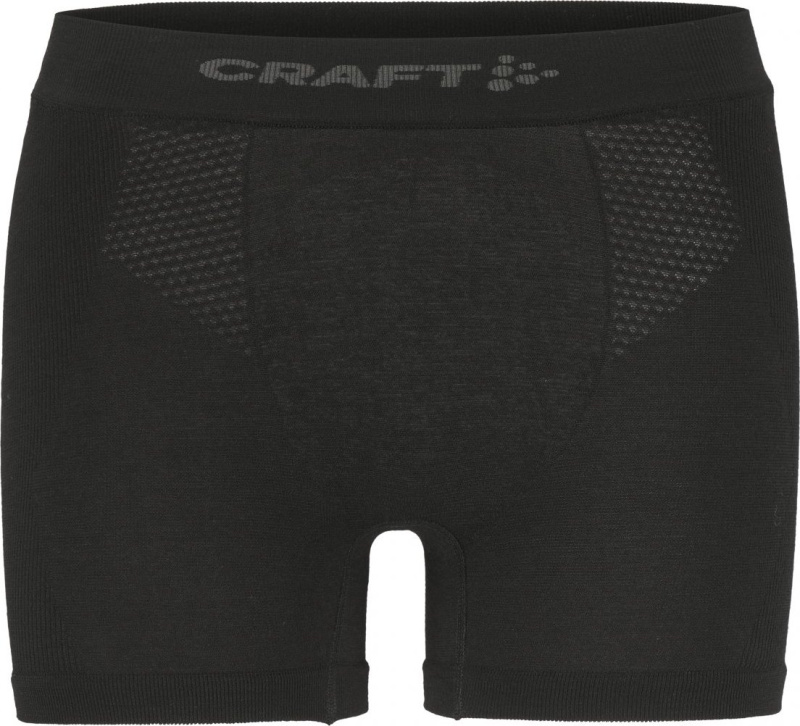 Pánské boxerky CRAFT Wool Seamless 3" - černá Velikost: XS-S