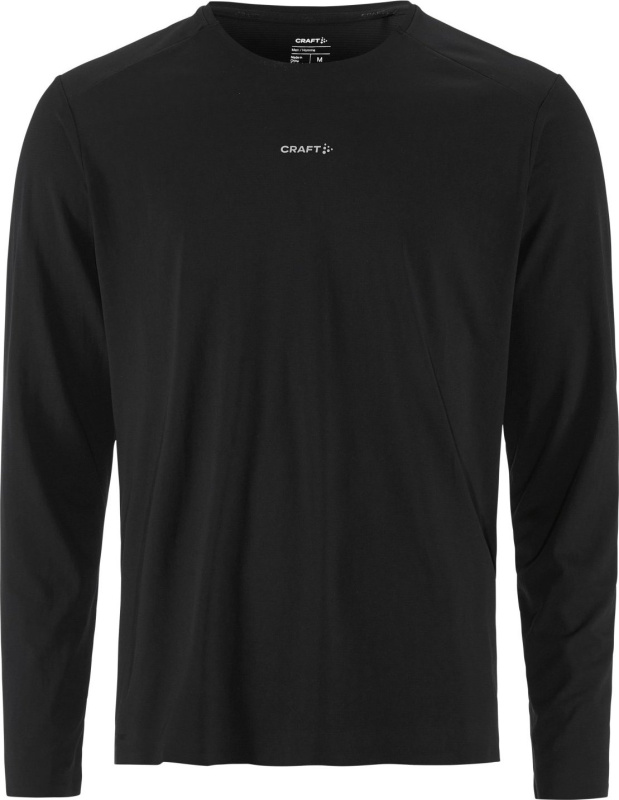Pánské funkční triko CRAFT Hypervent Longsleeve - černá Velikost: M