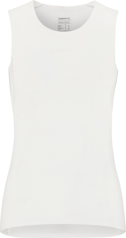 Dámský ultralehký nátělník CRAFT PRO Dry Nanoweight - bílá Velikost: XS