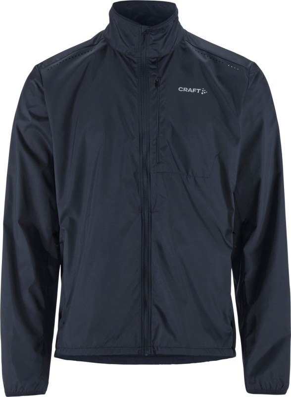 Pánská běžecká bunda CRAFT Essence Wind 2 - modrá Velikost: L