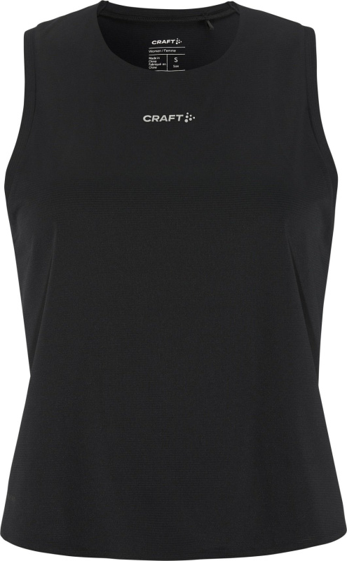 Dámský běžecký nátělník CRAFT Hypervent - černá Velikost: XXL