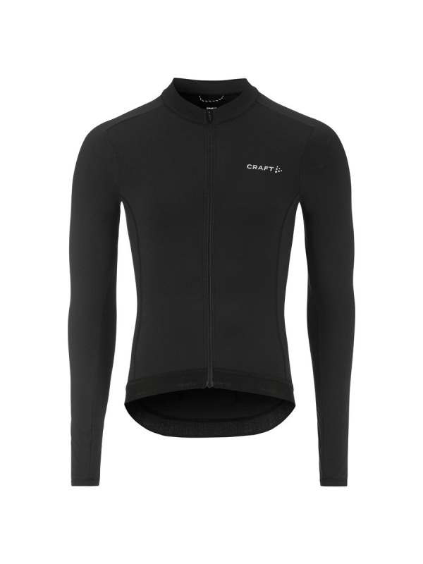 Pánský cyklodres CRAFT Endur Training LS - černá Velikost: M
