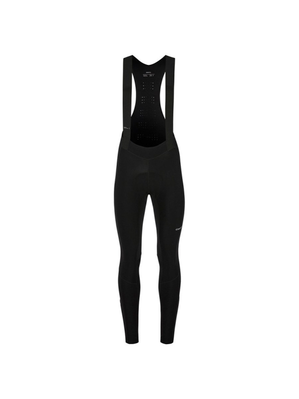 Dámské cyklokalhoty CRAFT Bike SubZ Bib Tights C2 - černá Velikost: XL