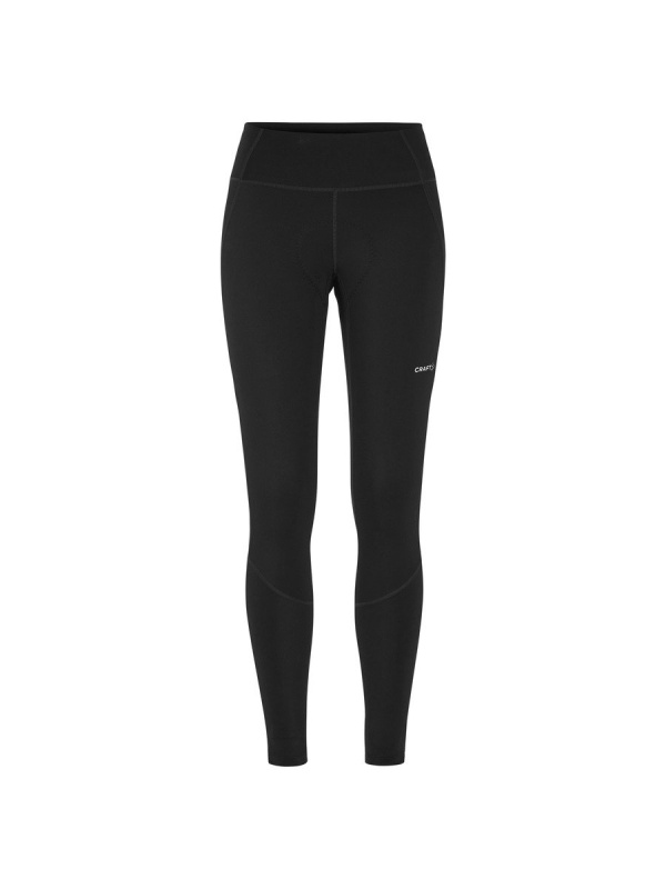 Dámské zateplené cyklokalhoty CRAFT Bike SubZ Tights C3 - černá Velikost: XL