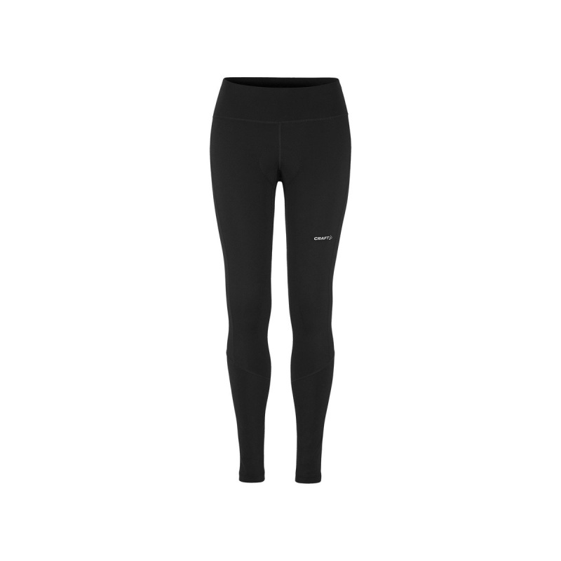 Pánské zateplené cyklokalhoty CRAFT Bike SubZ Tights C3 - černá Velikost: S