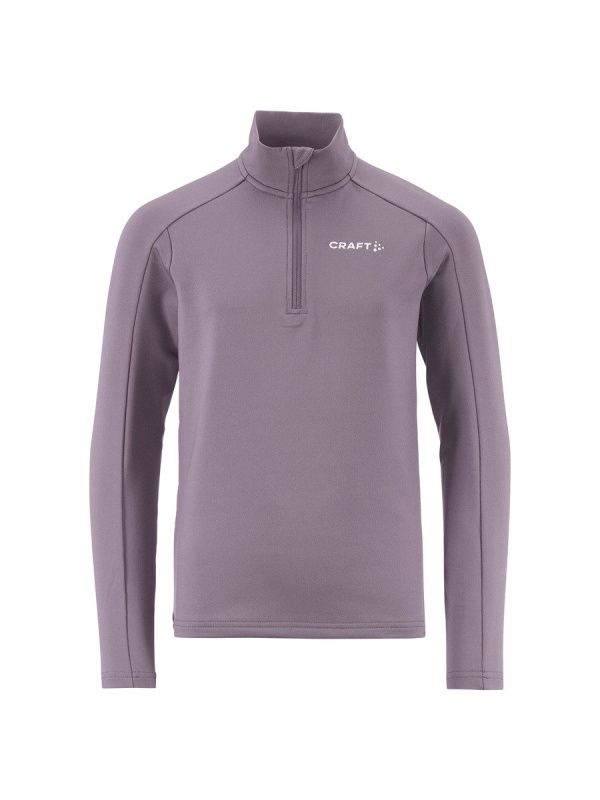 Dětský funkční polorolák CRAFT Gain Midlayer juniorský - fialová Velikost: 158